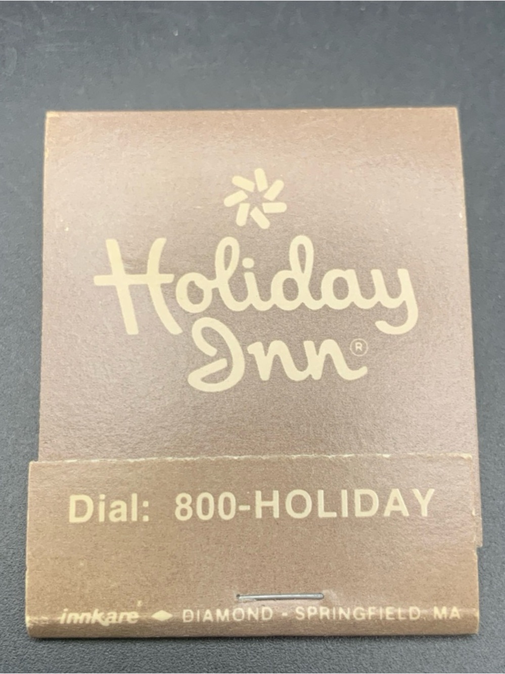 Vintage Matchbook Holiday Inn Dial 800 Holiday